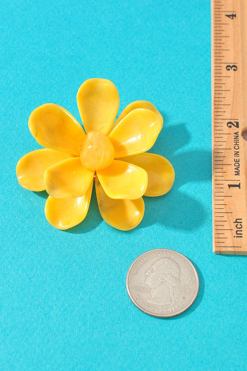 Bold Flower Studs
