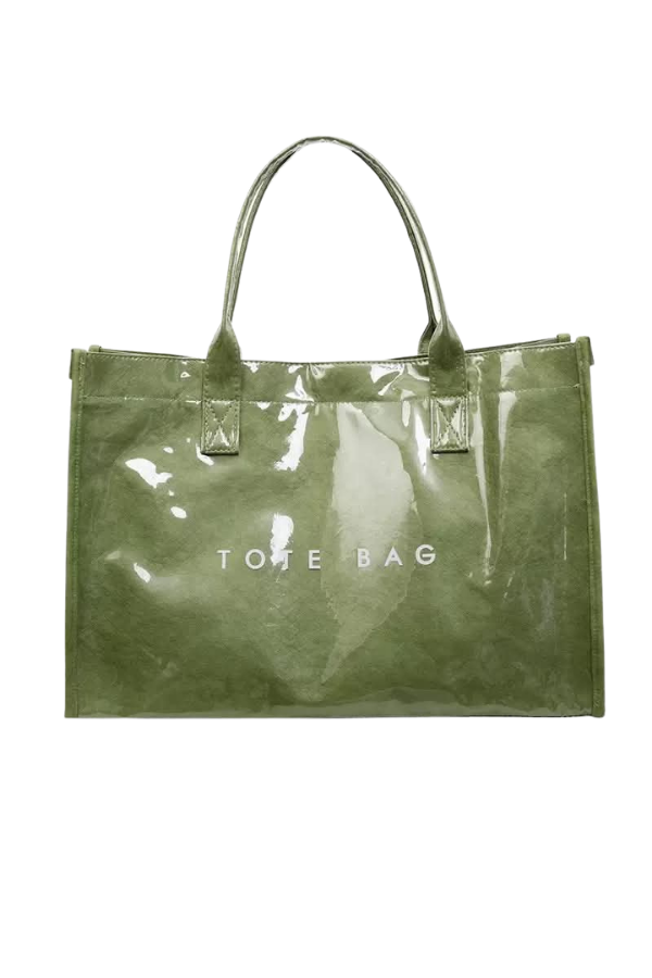 The Tote Bag Green