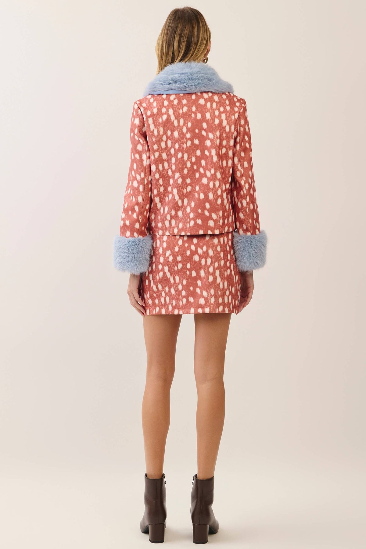 Palermo Deer Print Skirt