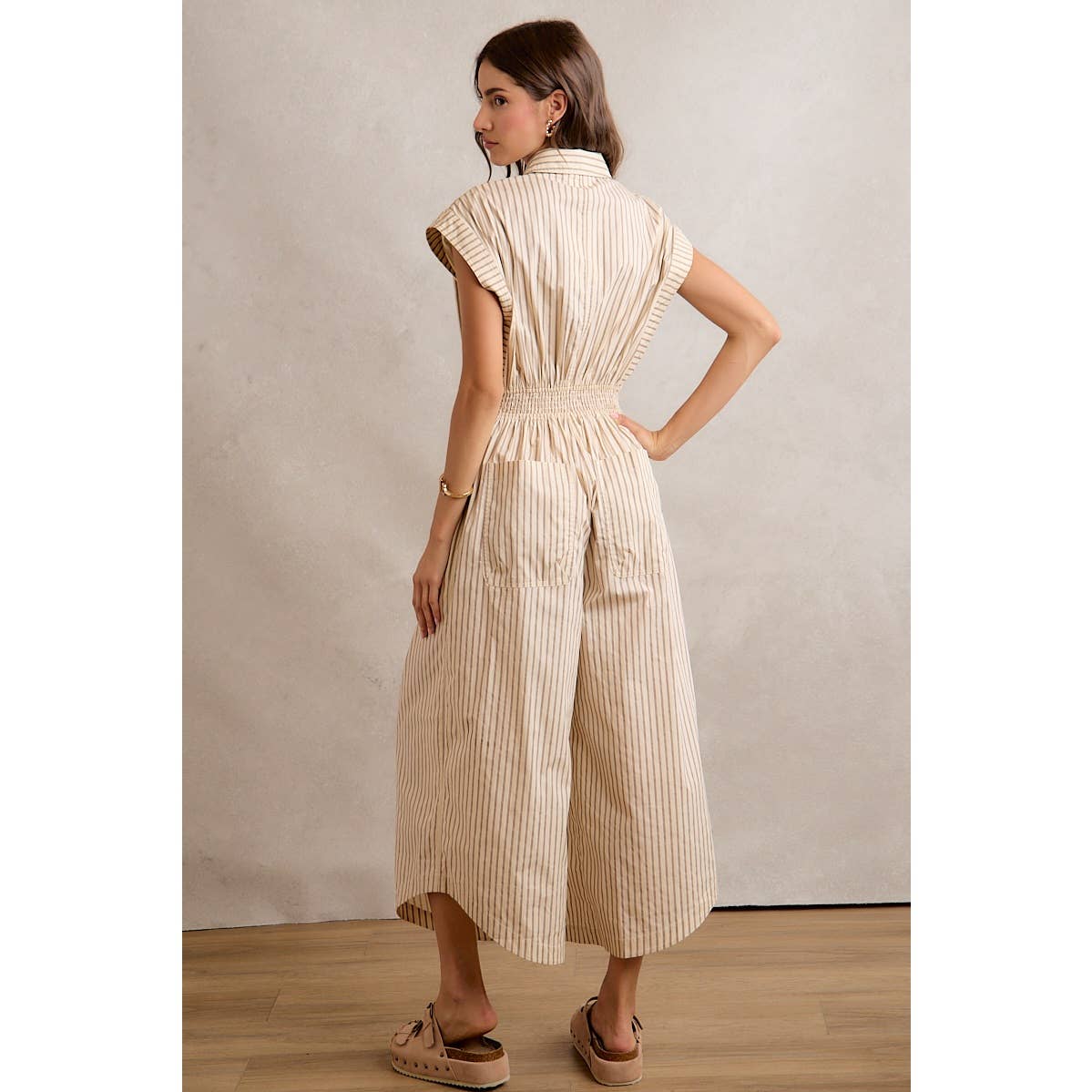 Helga Stripe Jumpsuit