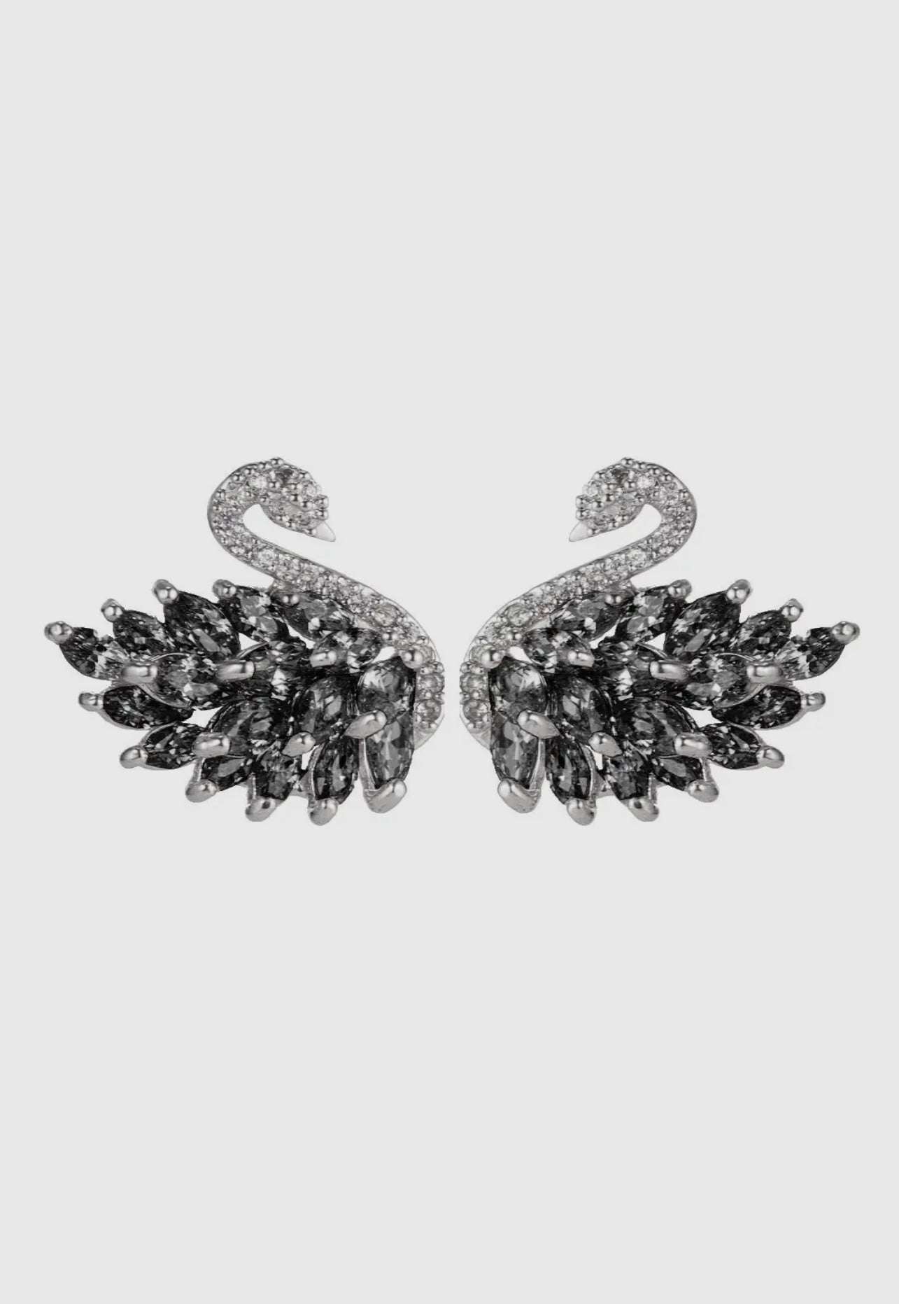 Swan Earrings