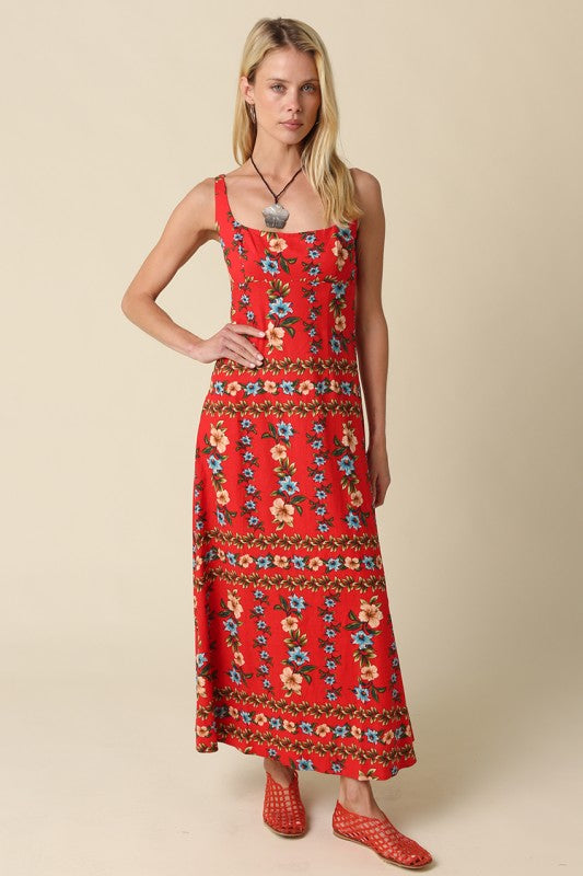 Sofia Floral Maxi Dress