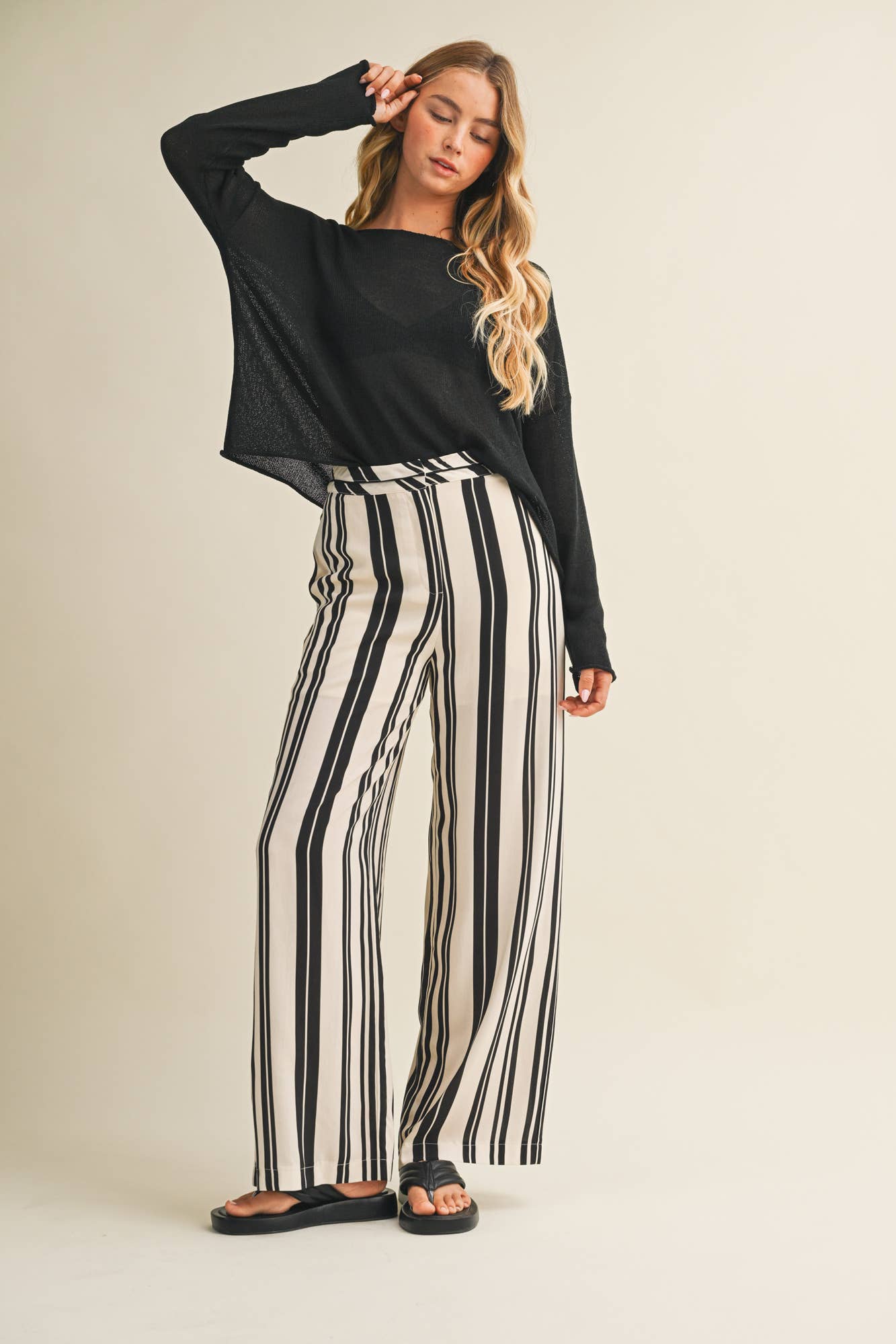 Nile Open Weave Sweater