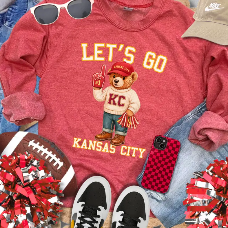 KC Bear Fan Sweatshirt