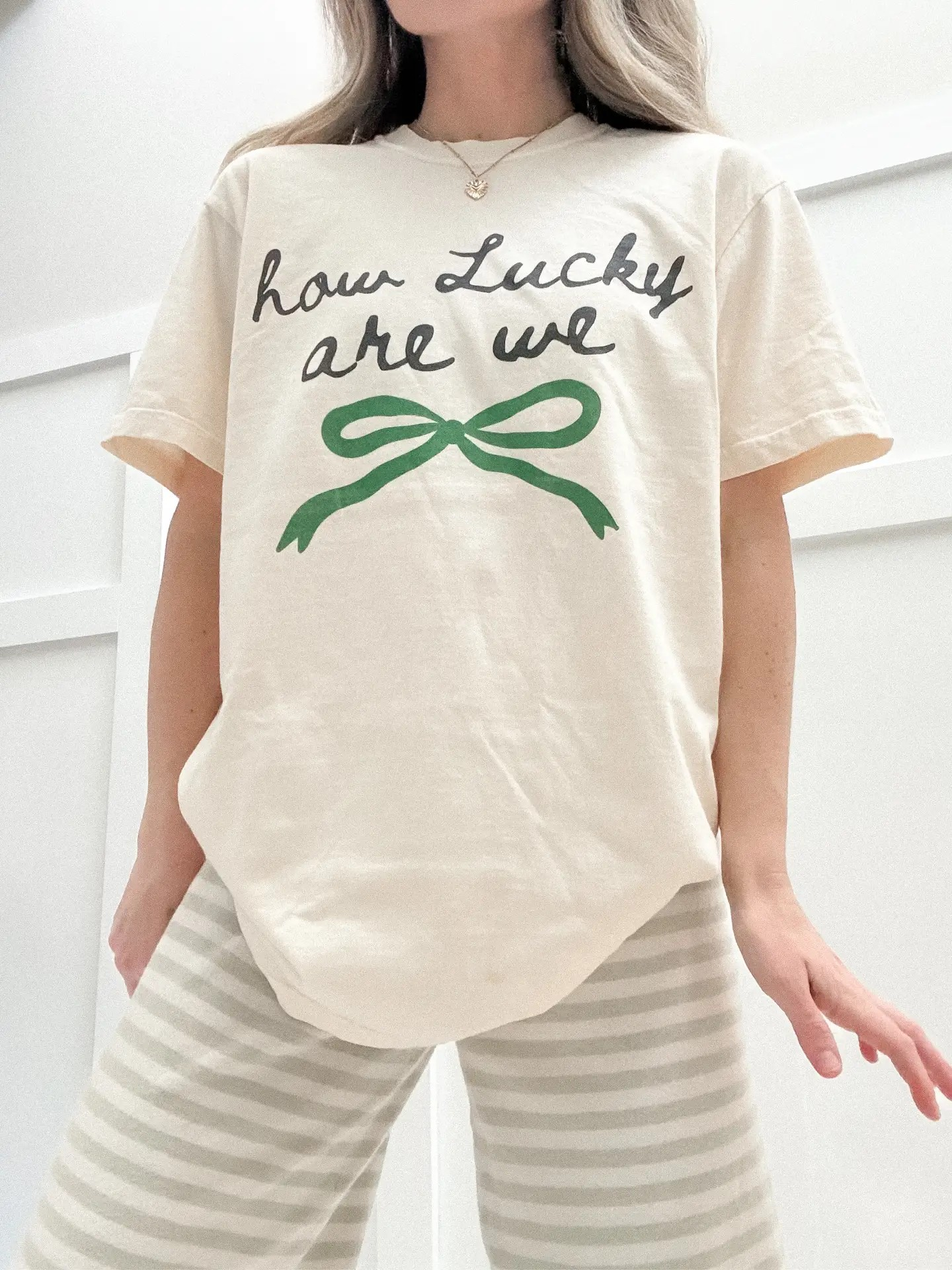 How Lucky Are We Tee