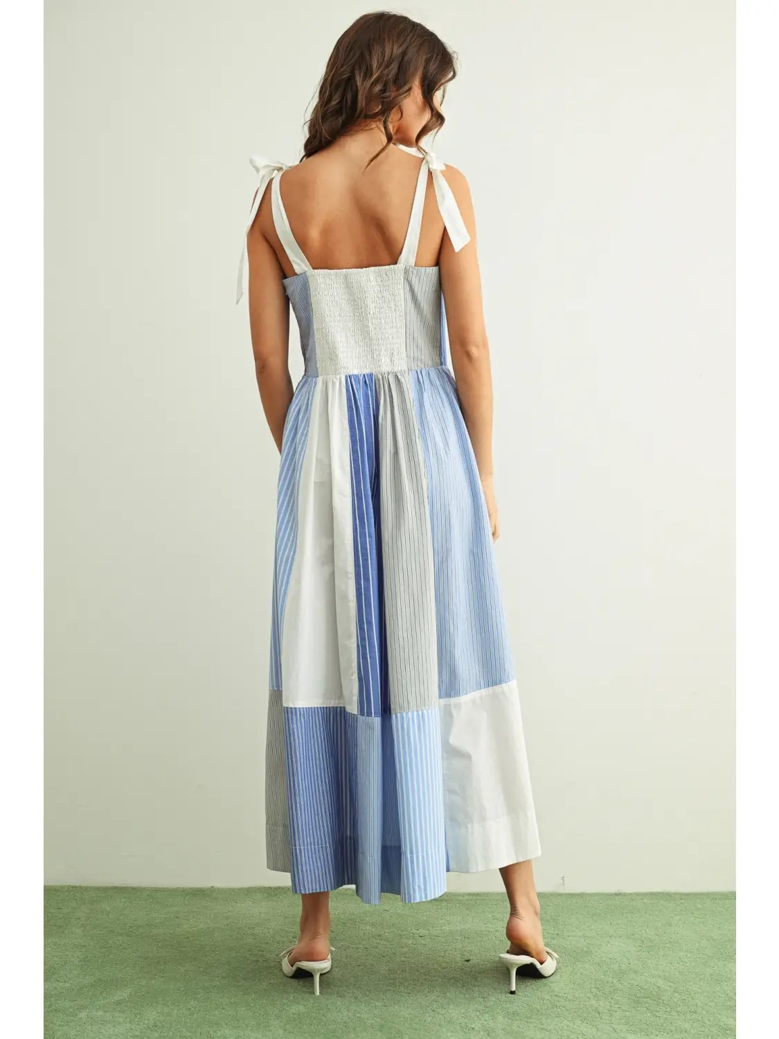 Loretta Patchwork Dress