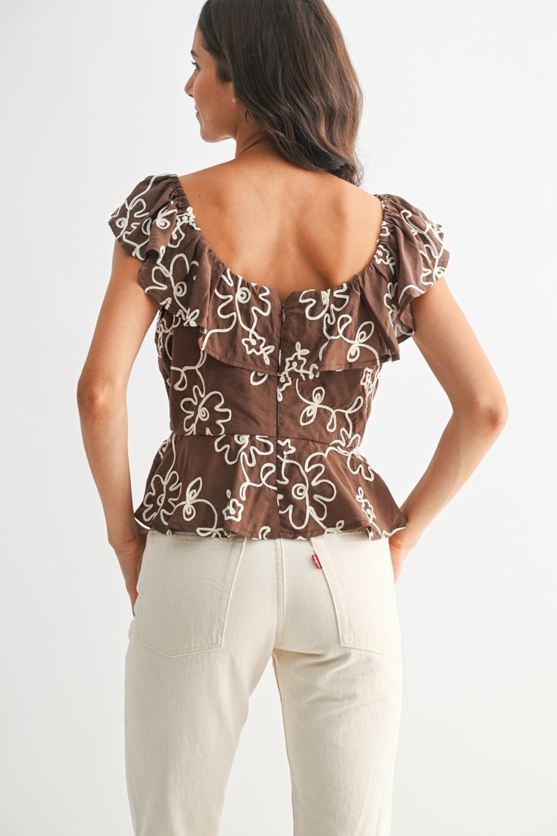 Margo Floral Embroidered Blouse