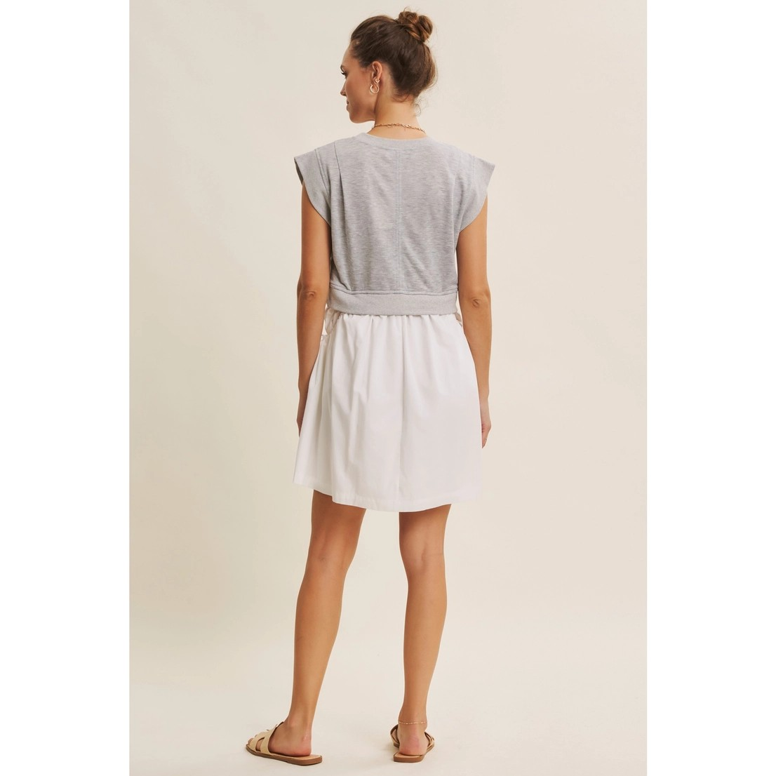 Easton Sporty Mix Mini Dress