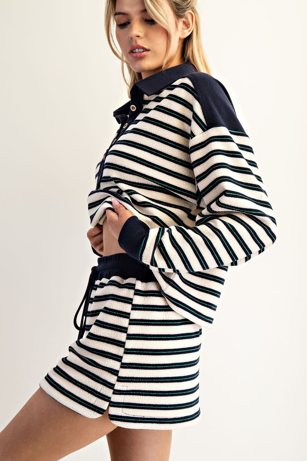 Wesley Striped Pullover