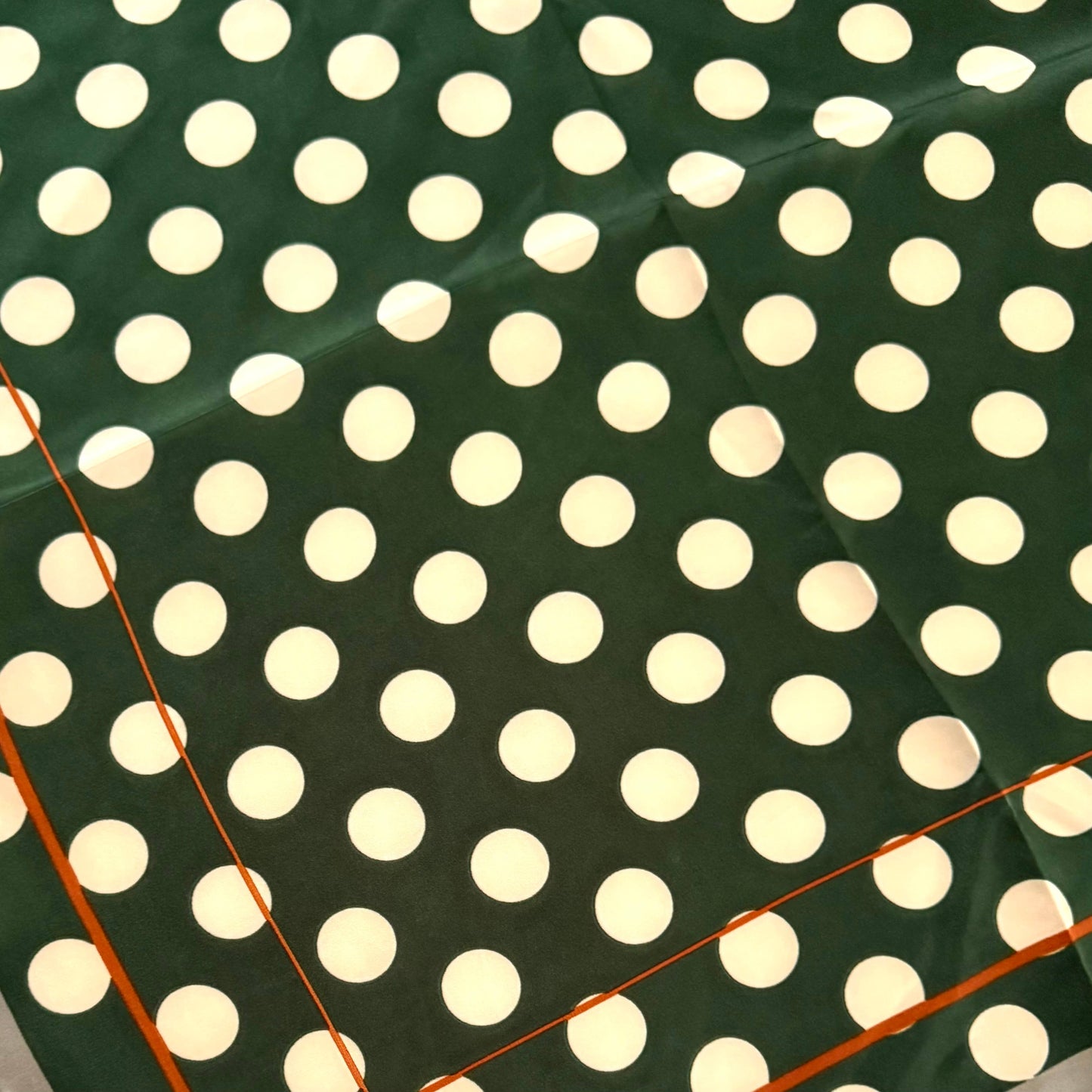 Neck Scarf | Oversized Polka Dots