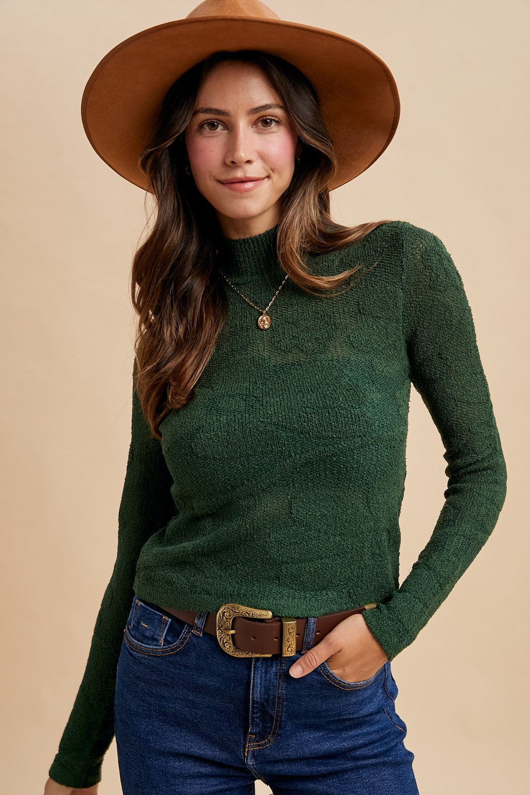 Demi Floral Jacquard Sweater