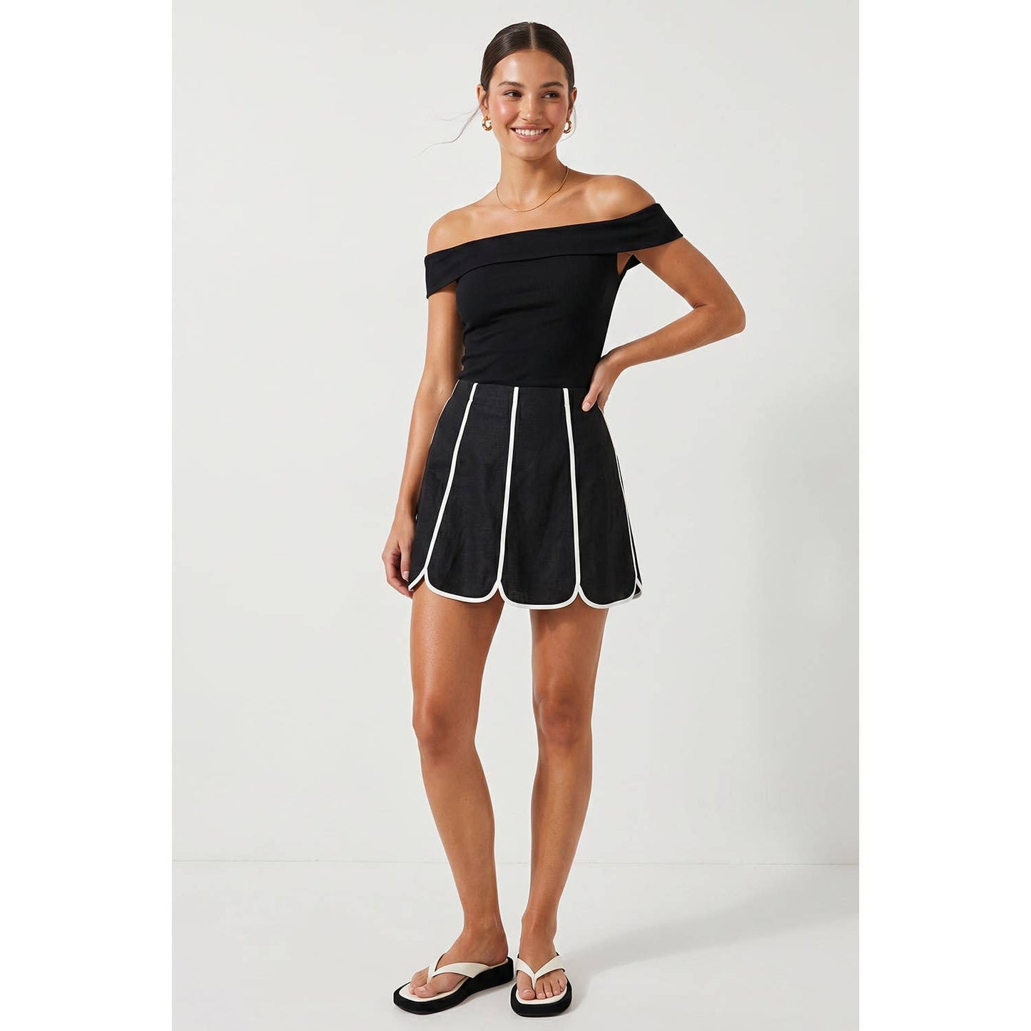 Corsica Shell Panel Skort