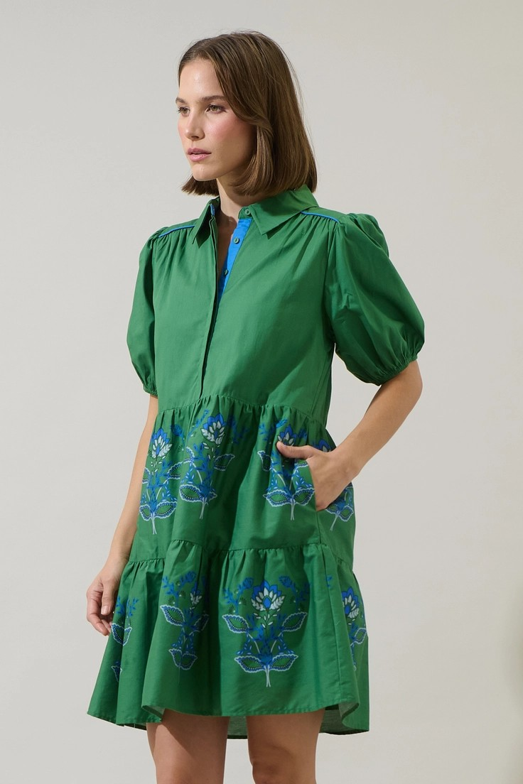 Meridy Floral Mini Dress