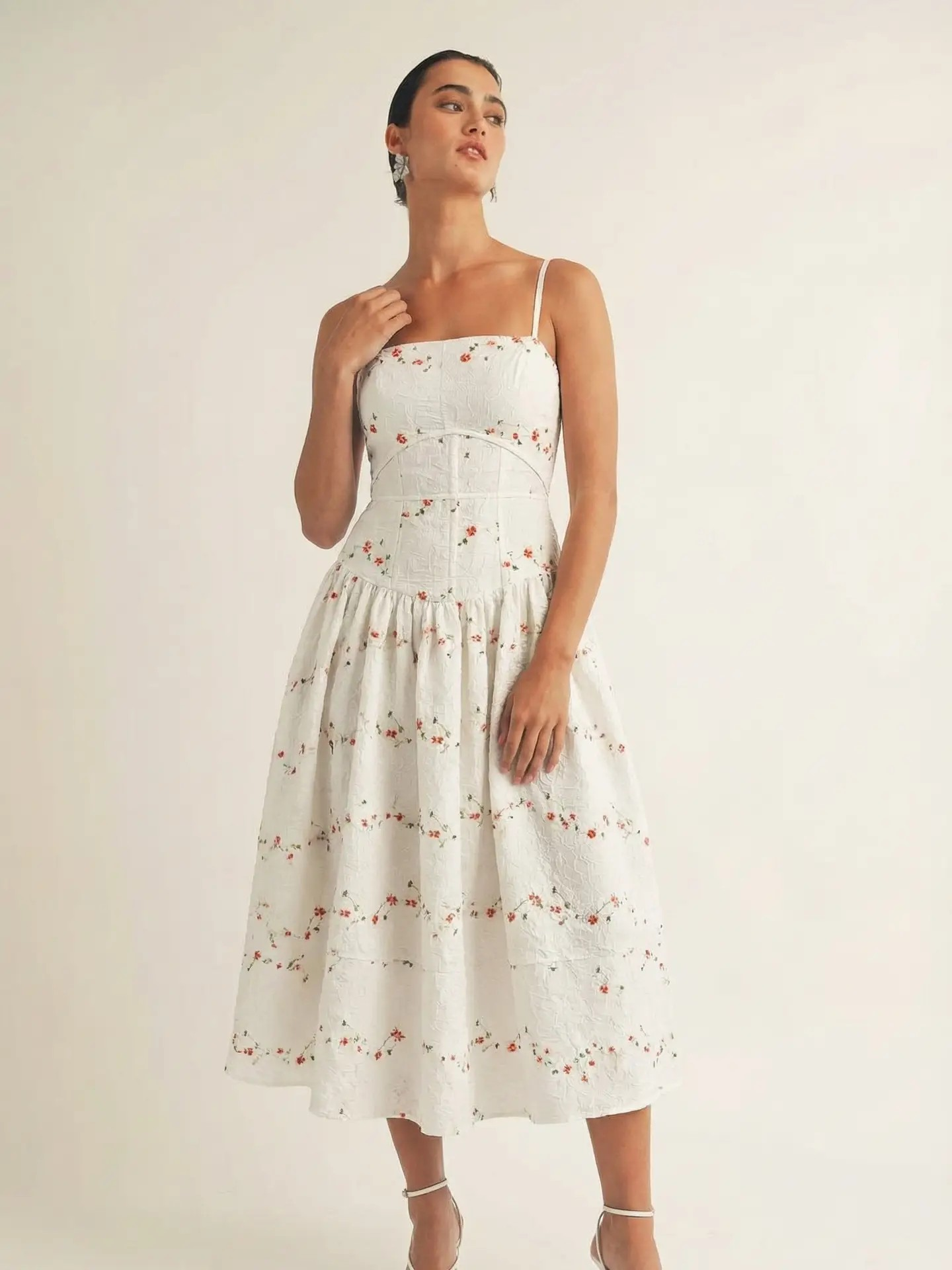 Garden of Love Midi Dress