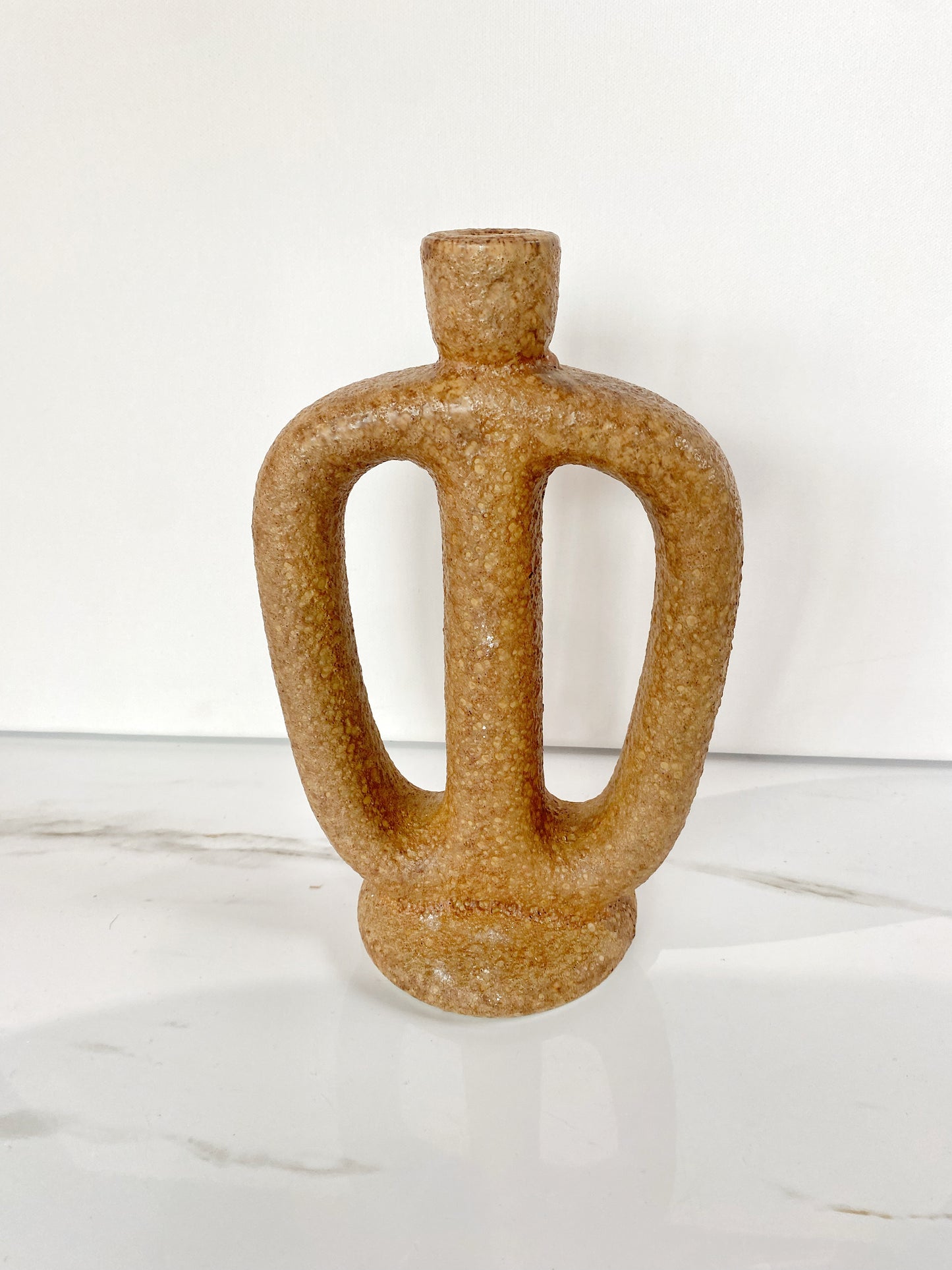Abstract Candleholder