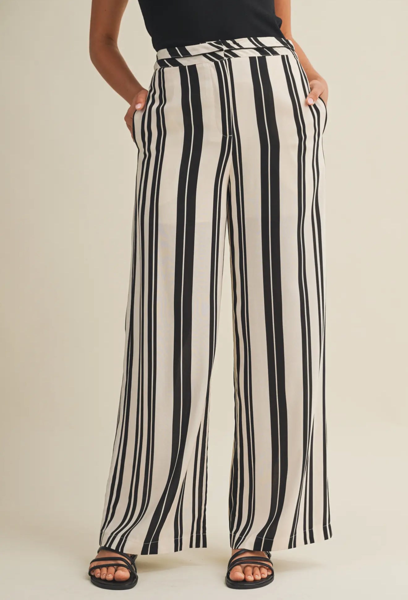 Rosemary Striped Trousers