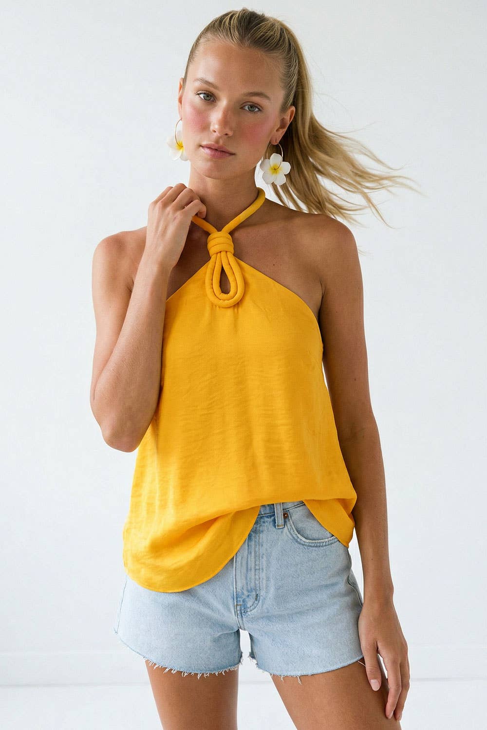 Nectar Keyhole Sleeveless Top