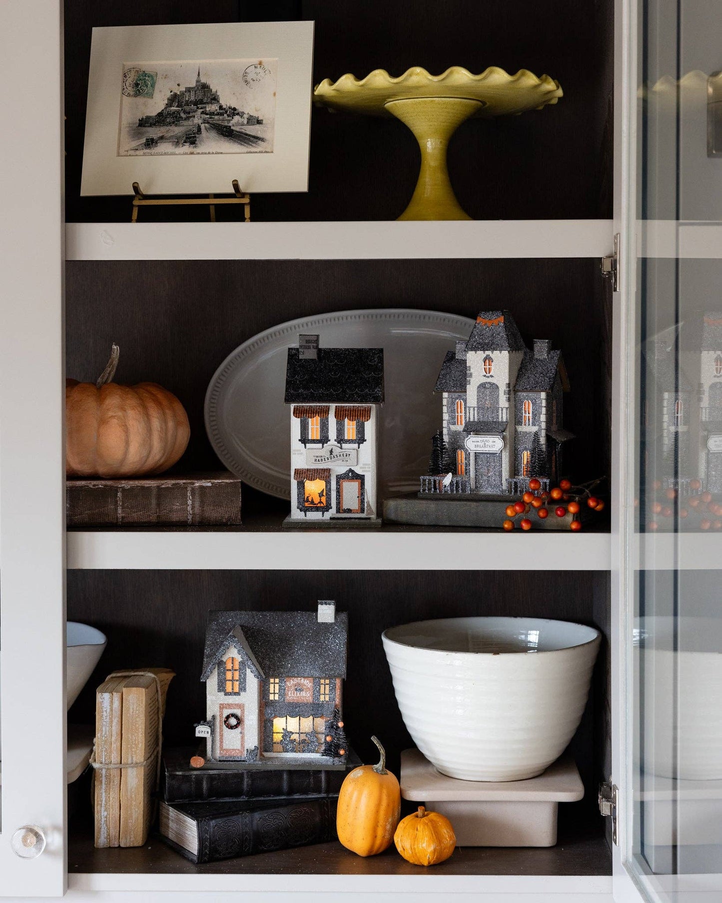 Haberdashery Haunted Village Decor