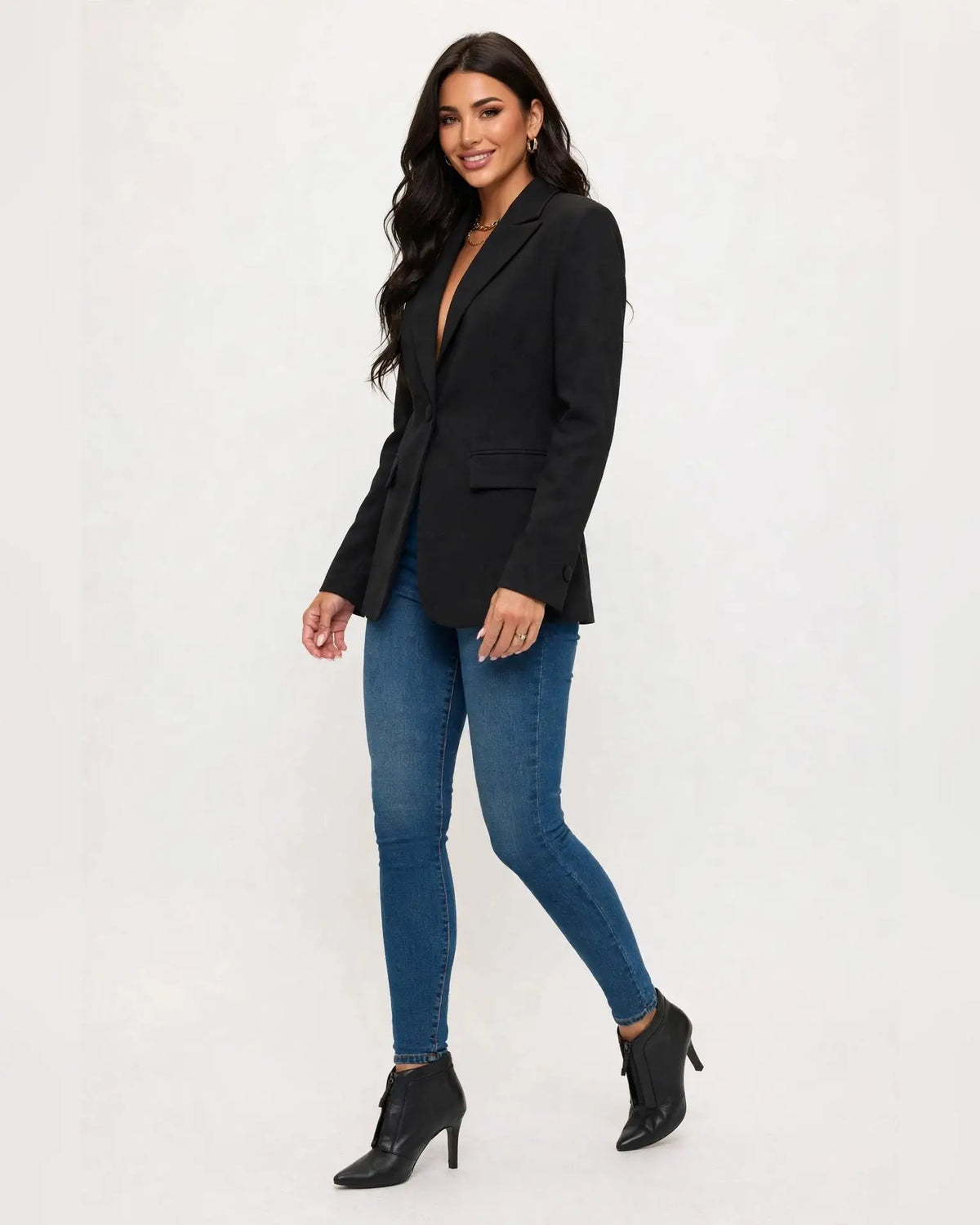Frenchie Sculpted Blazer