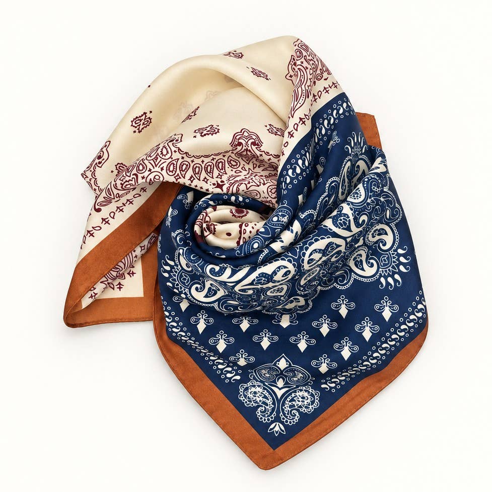 Patchwork Paisley Bandana