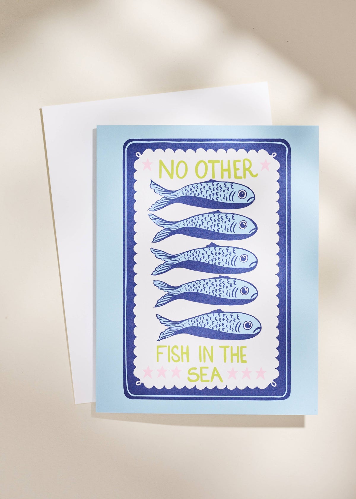 No Other Fish In the Sea Sardine Greeting Card