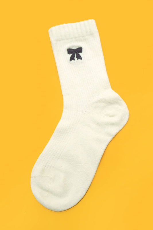 Bow Icon Socks