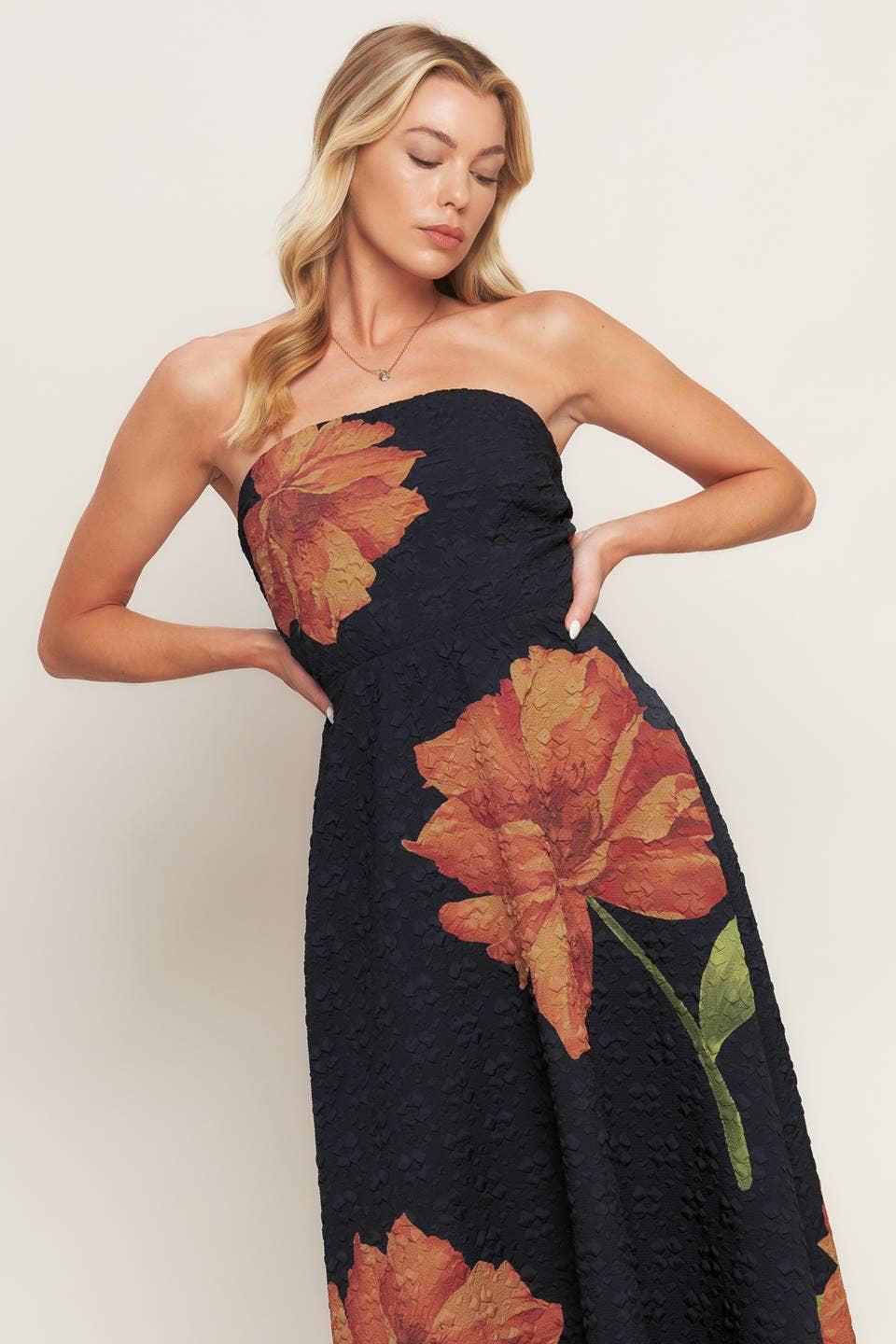 Trudy Floral Midi Dress
