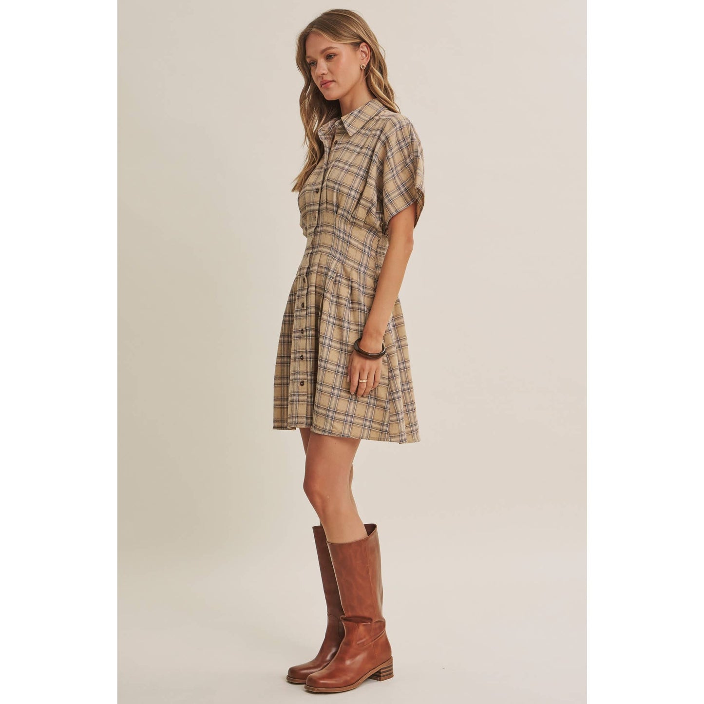 Gallatin Plaid Dress