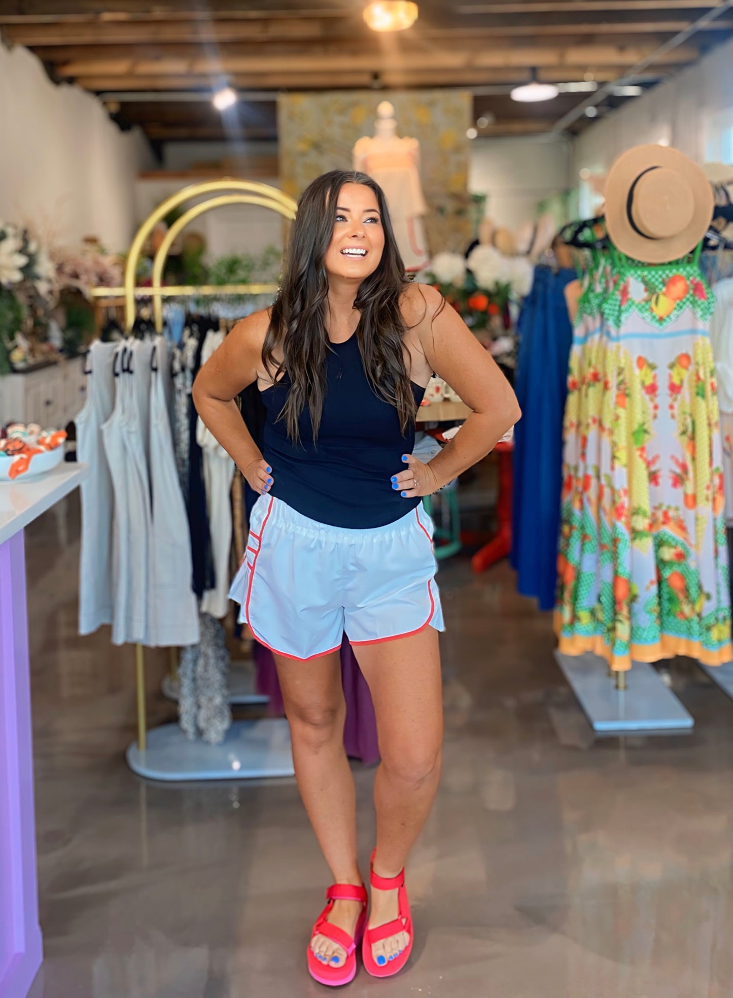 Kenzie Pleated Athletic Short