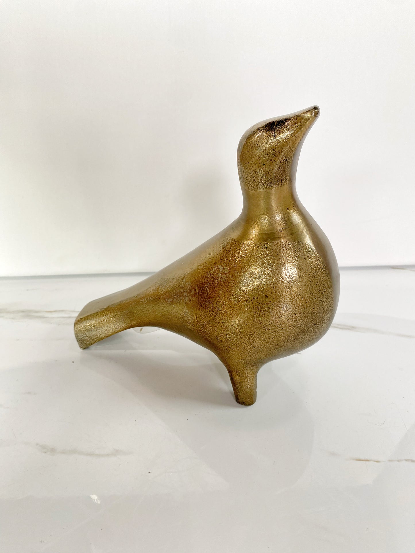 Brass Curvy Bird