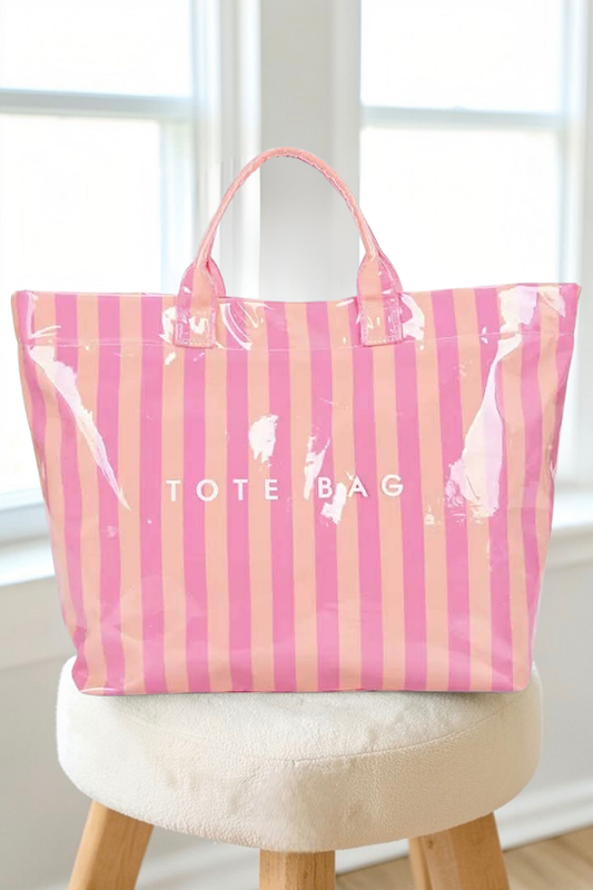 Summer Stripe Tote Bag