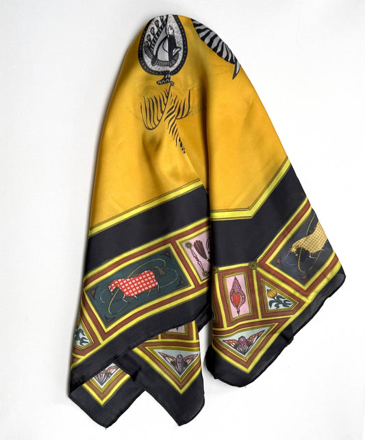 Elegant Scarf | Horse Pattern