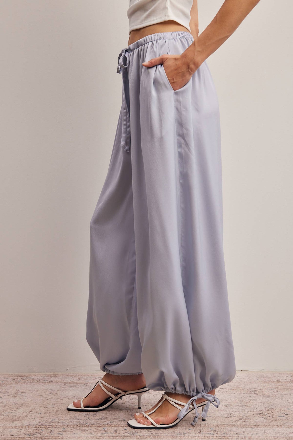 Claudia Tie Hem Pants