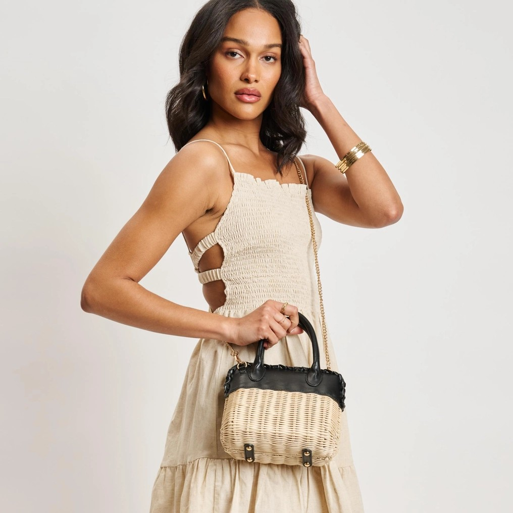 Maya Straw Crossbody