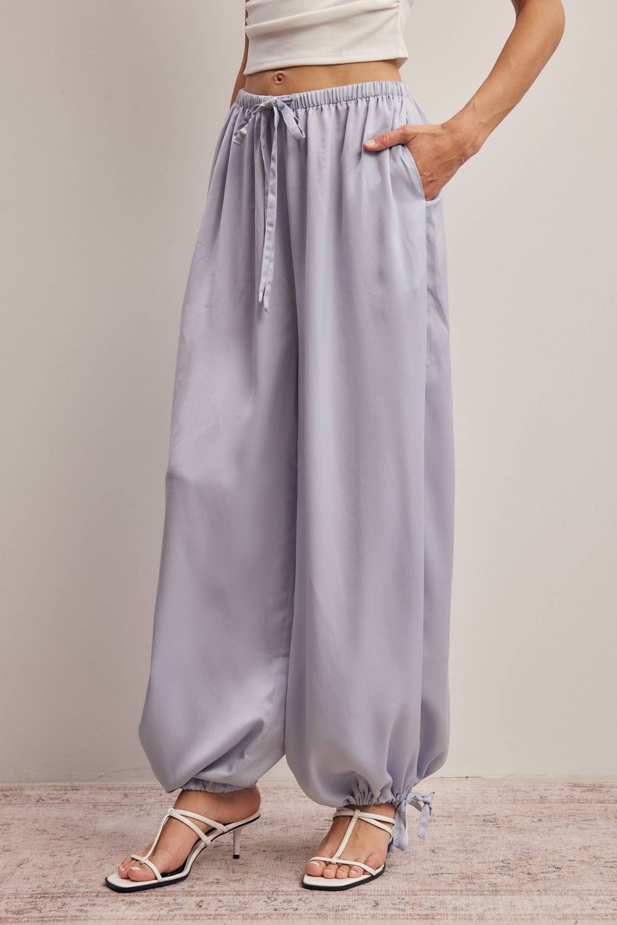 Claudia Tie Hem Pants