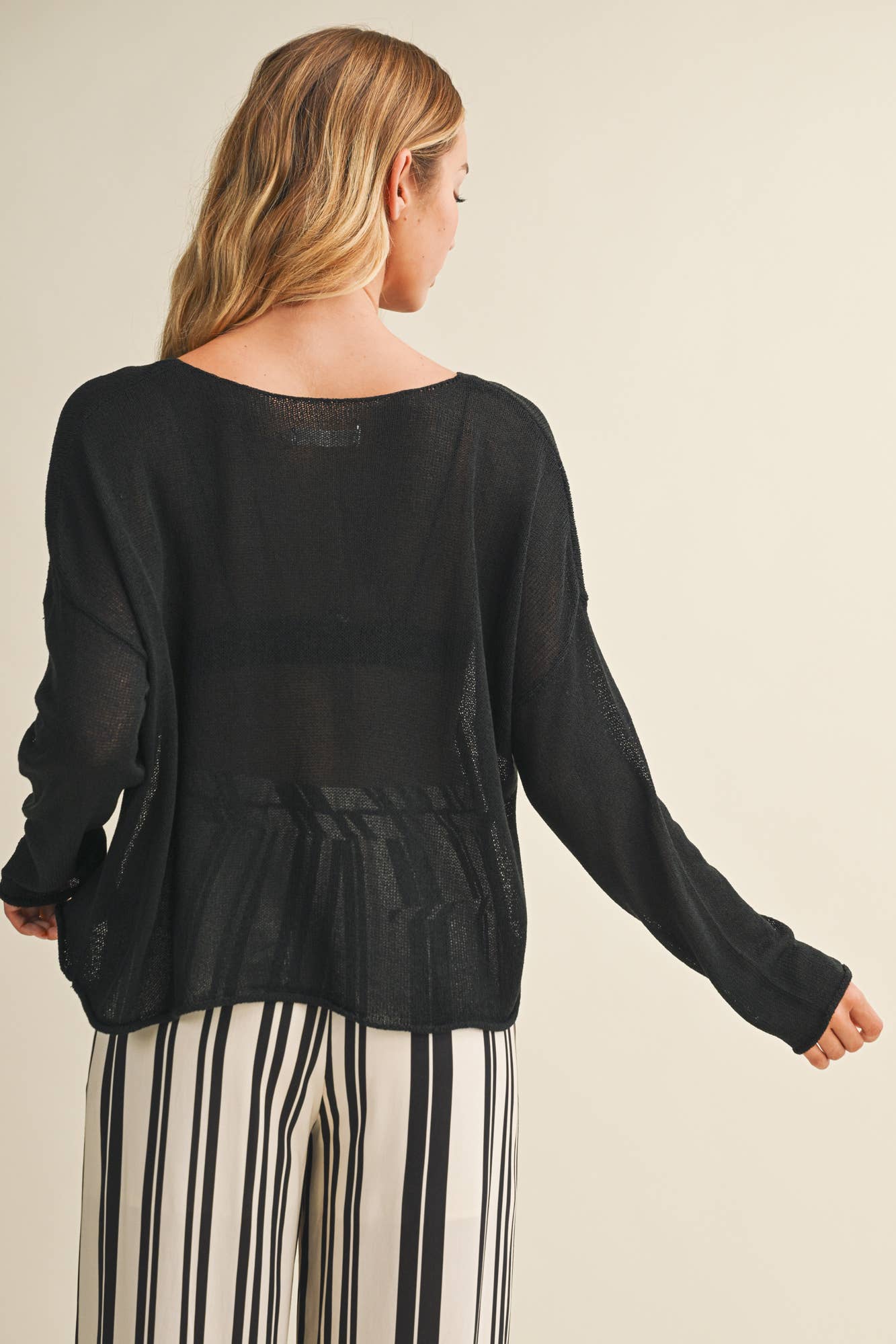 Nile Open Weave Sweater
