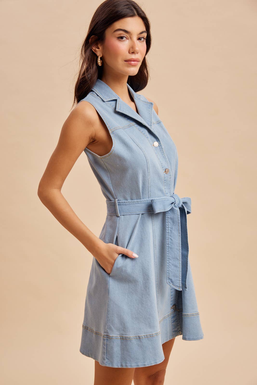 Sophie Denim Mini Dress