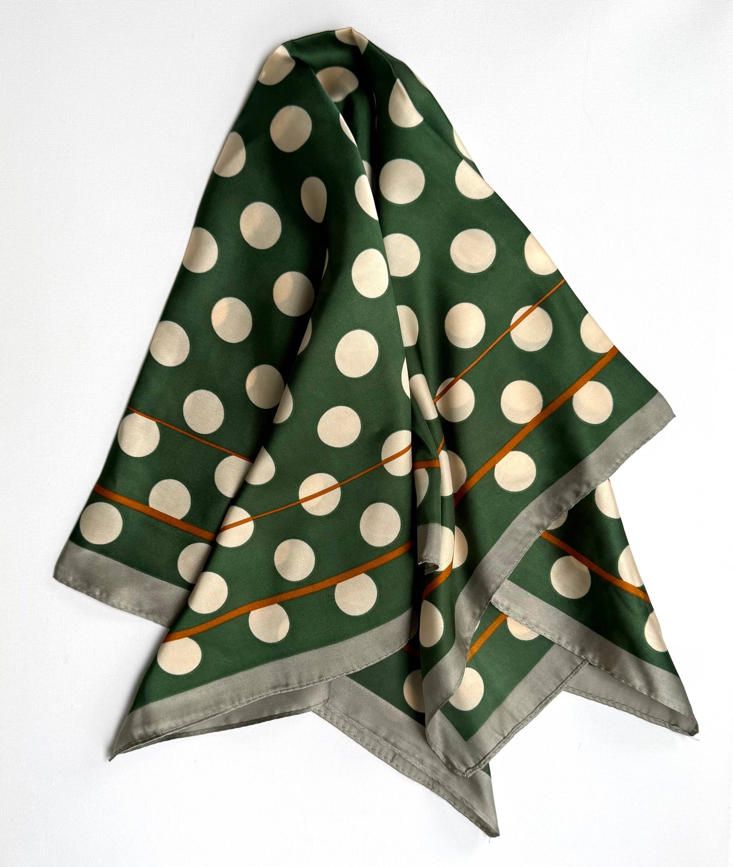 Neck Scarf | Oversized Polka Dots