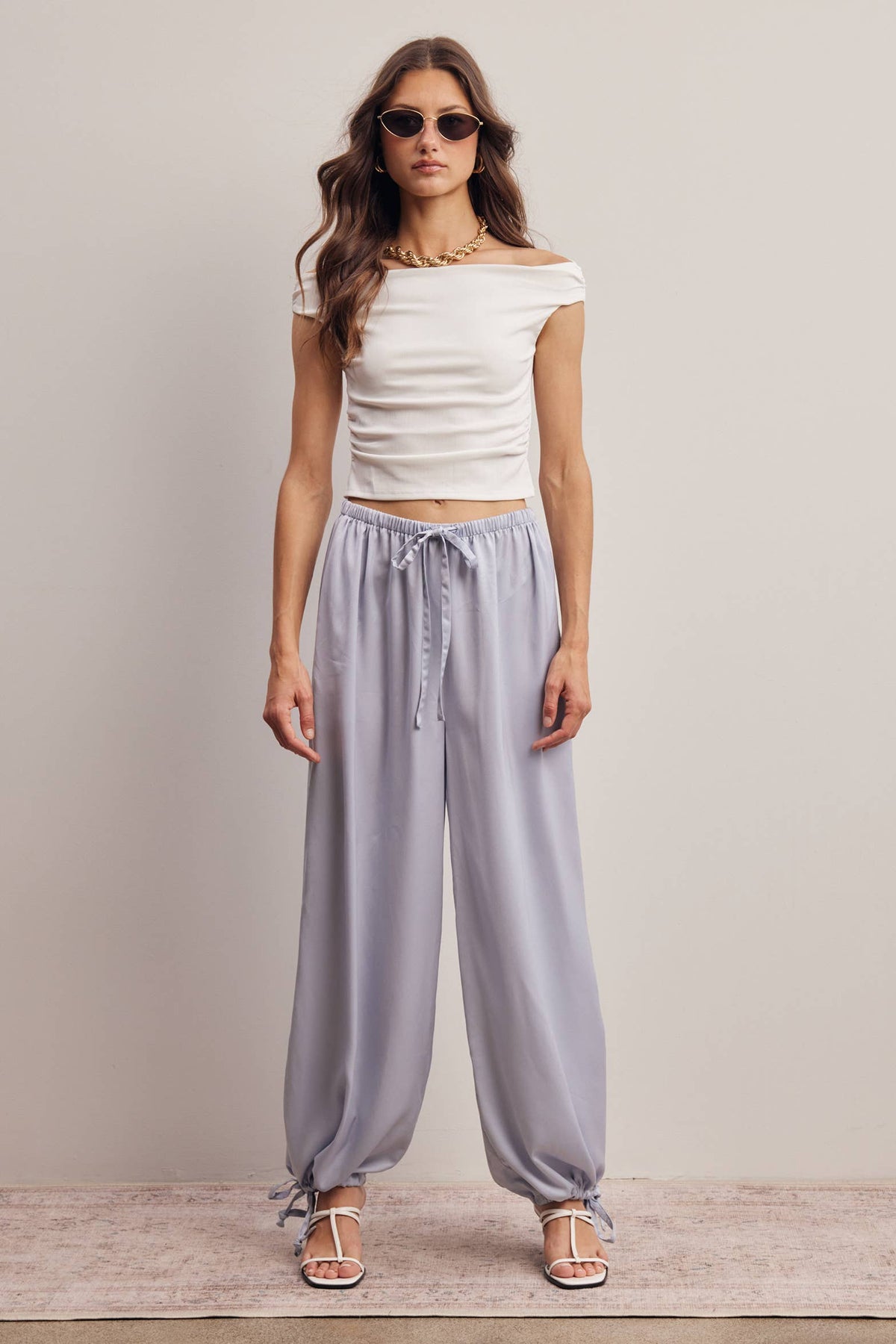 Claudia Tie Hem Pants