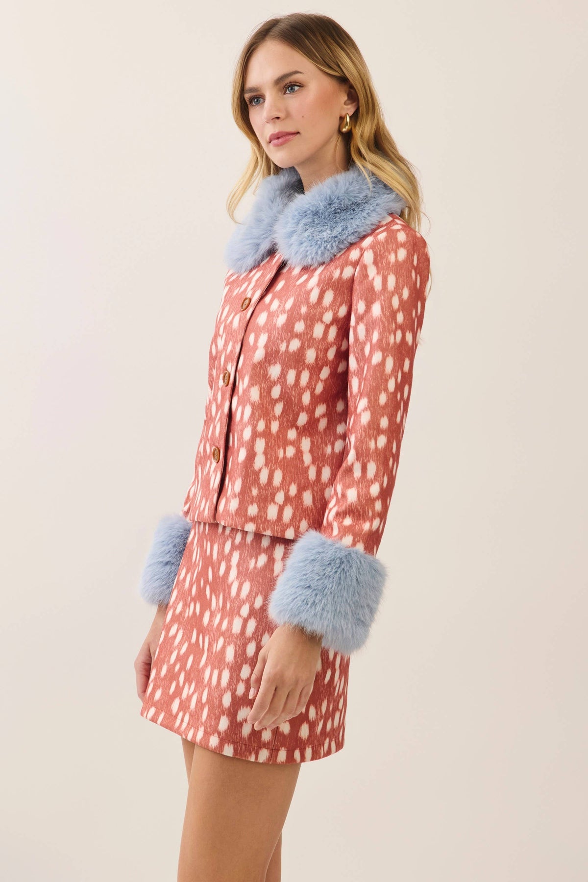 Palermo Faux Fur Trim Jacket