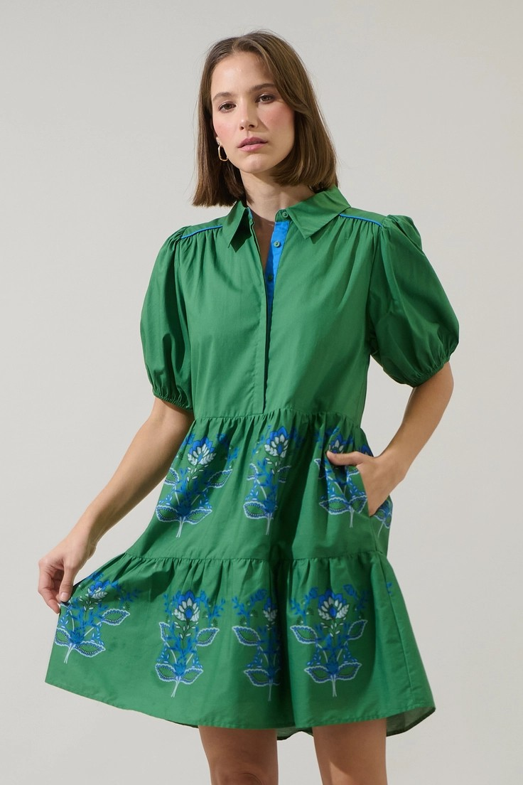 Meridy Floral Mini Dress