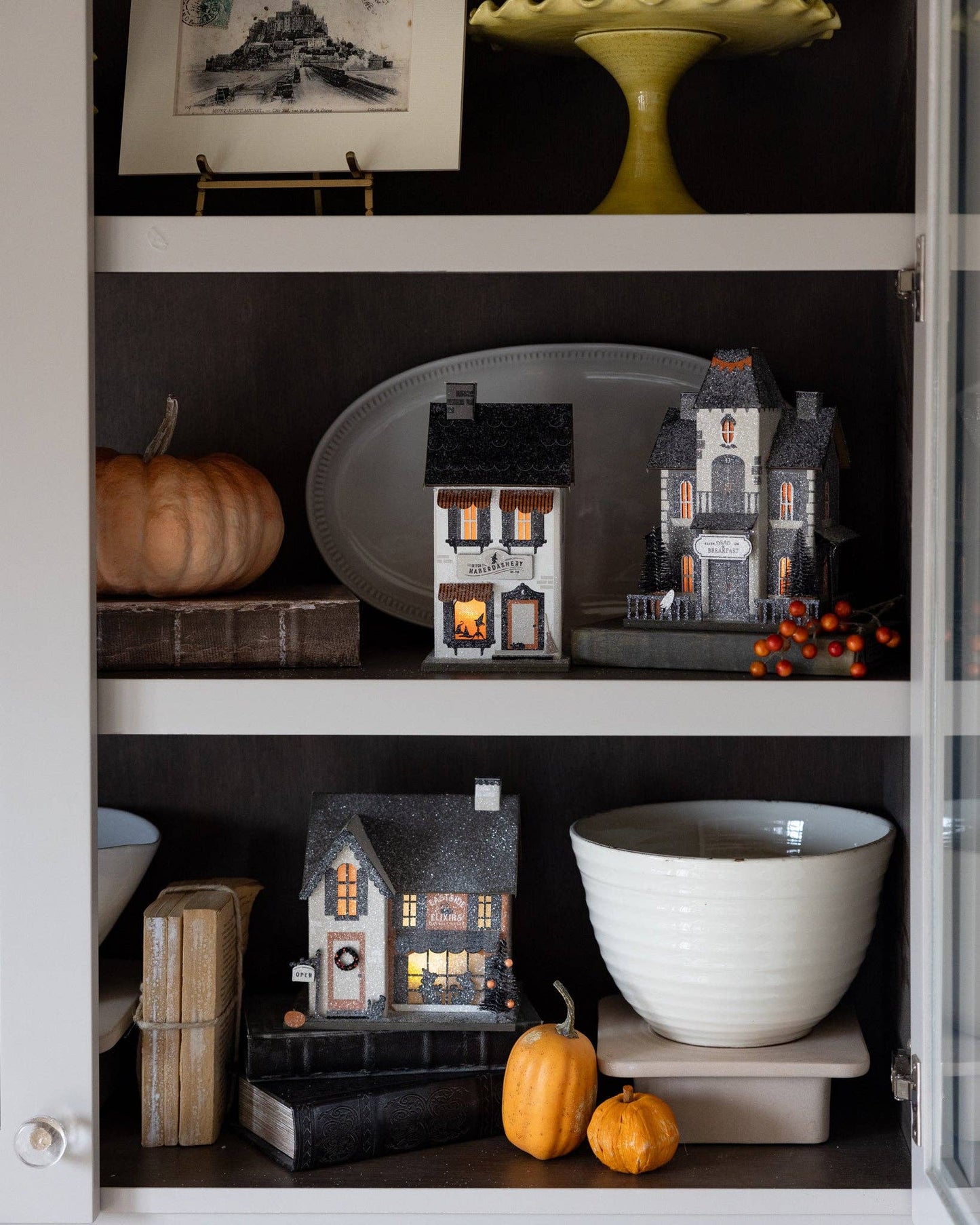 Haberdashery Haunted Village Decor