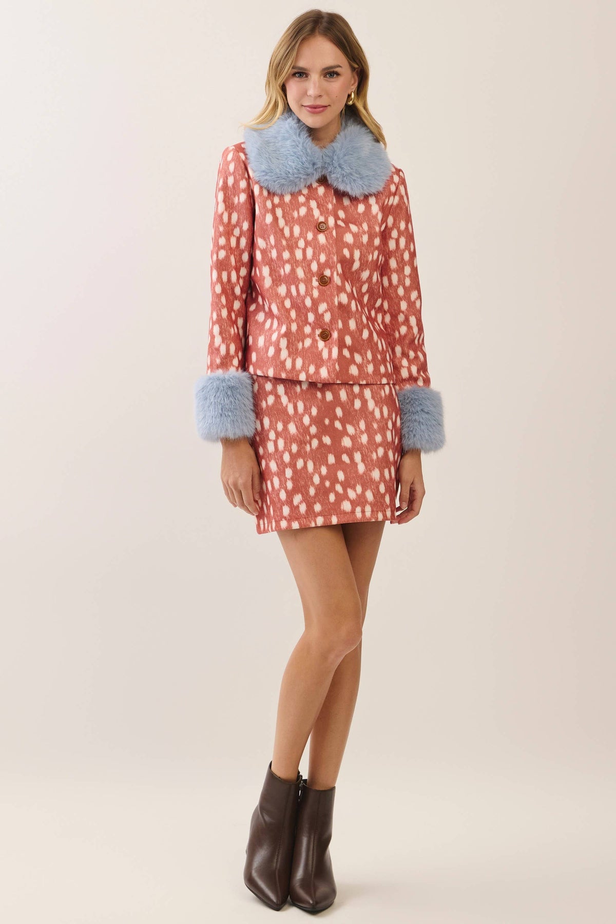 Palermo Faux Fur Trim Jacket