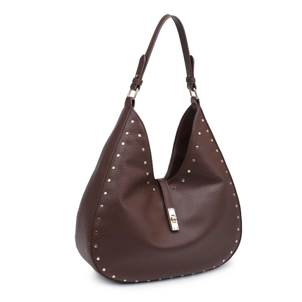Olivia Chocolate Hobo Bag