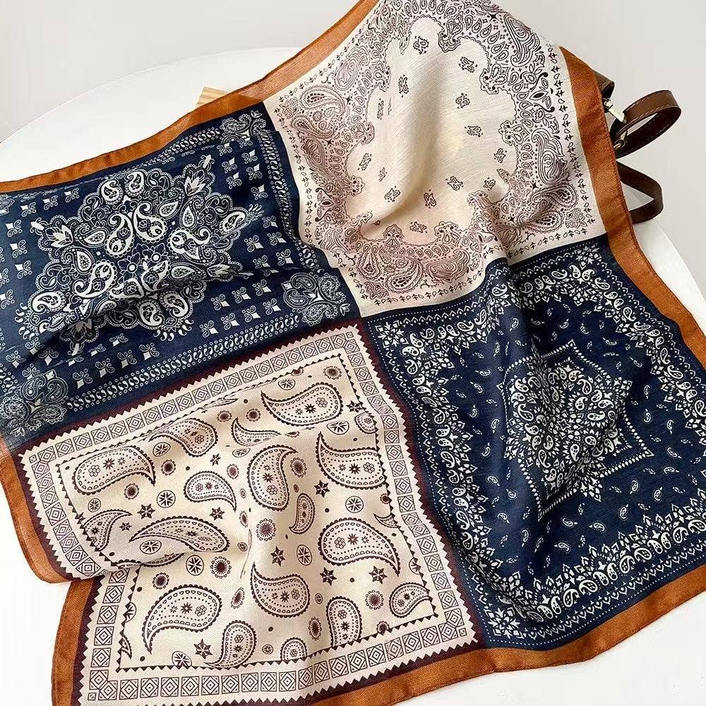 Patchwork Paisley Bandana