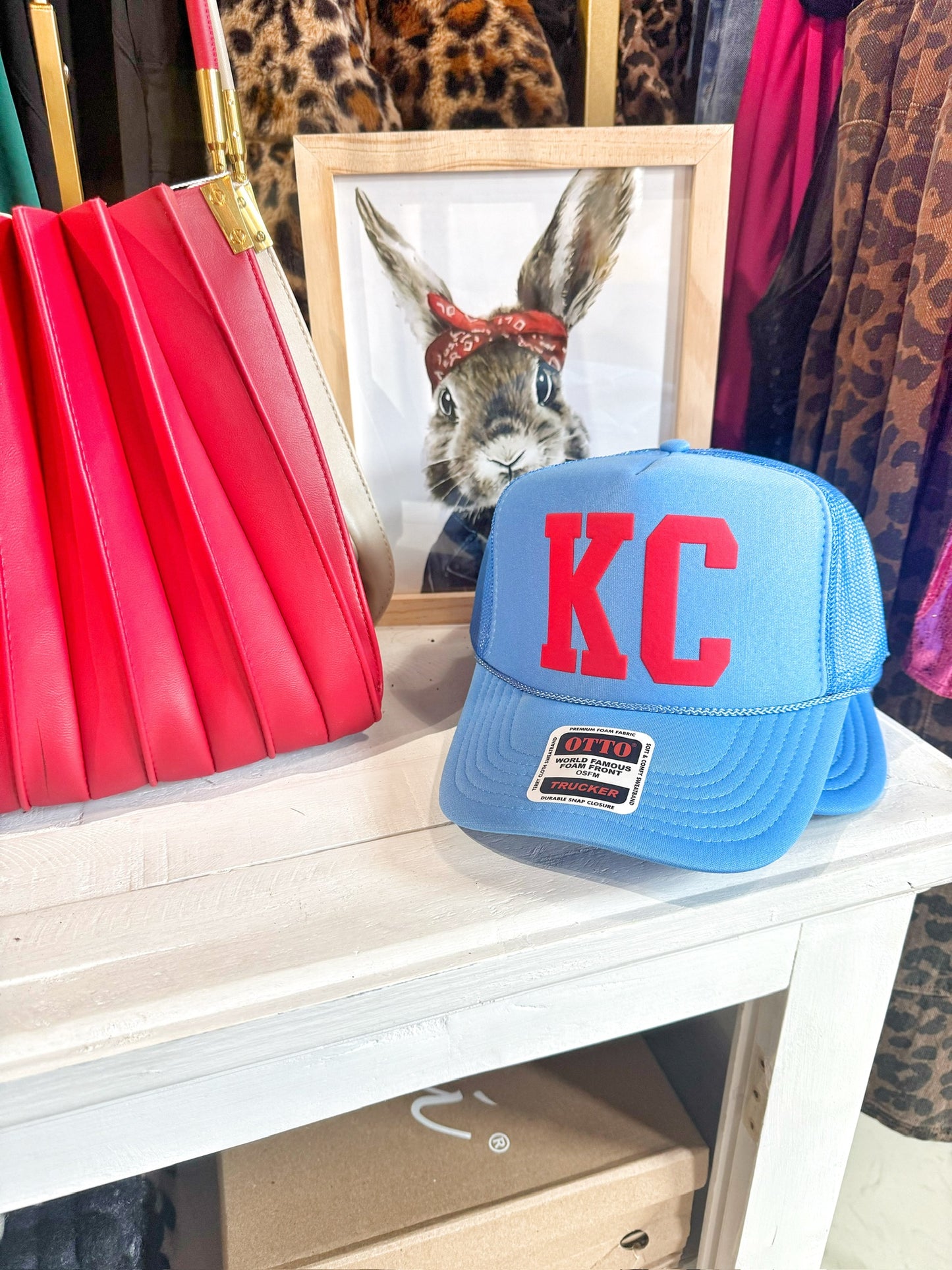 KC Mono Puff Trucker Hat