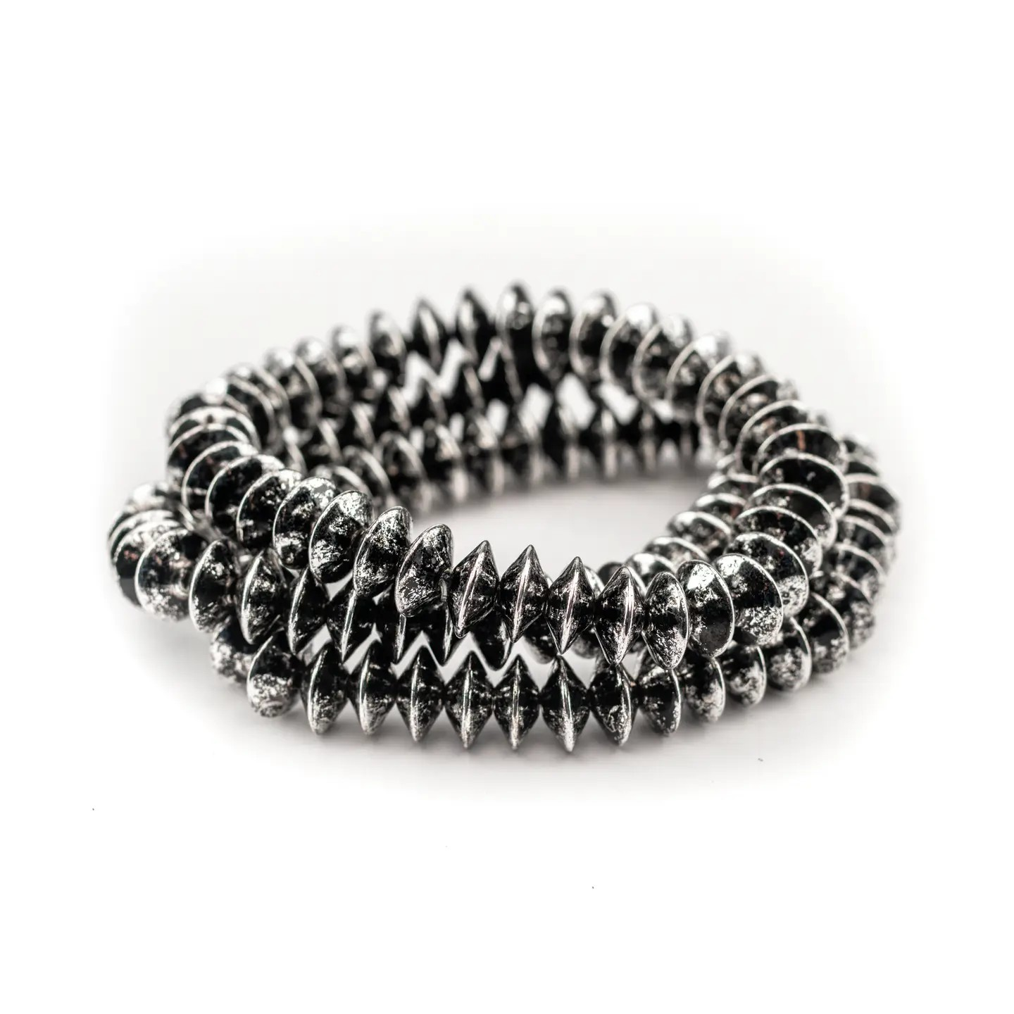 Silver Disc Bracelet