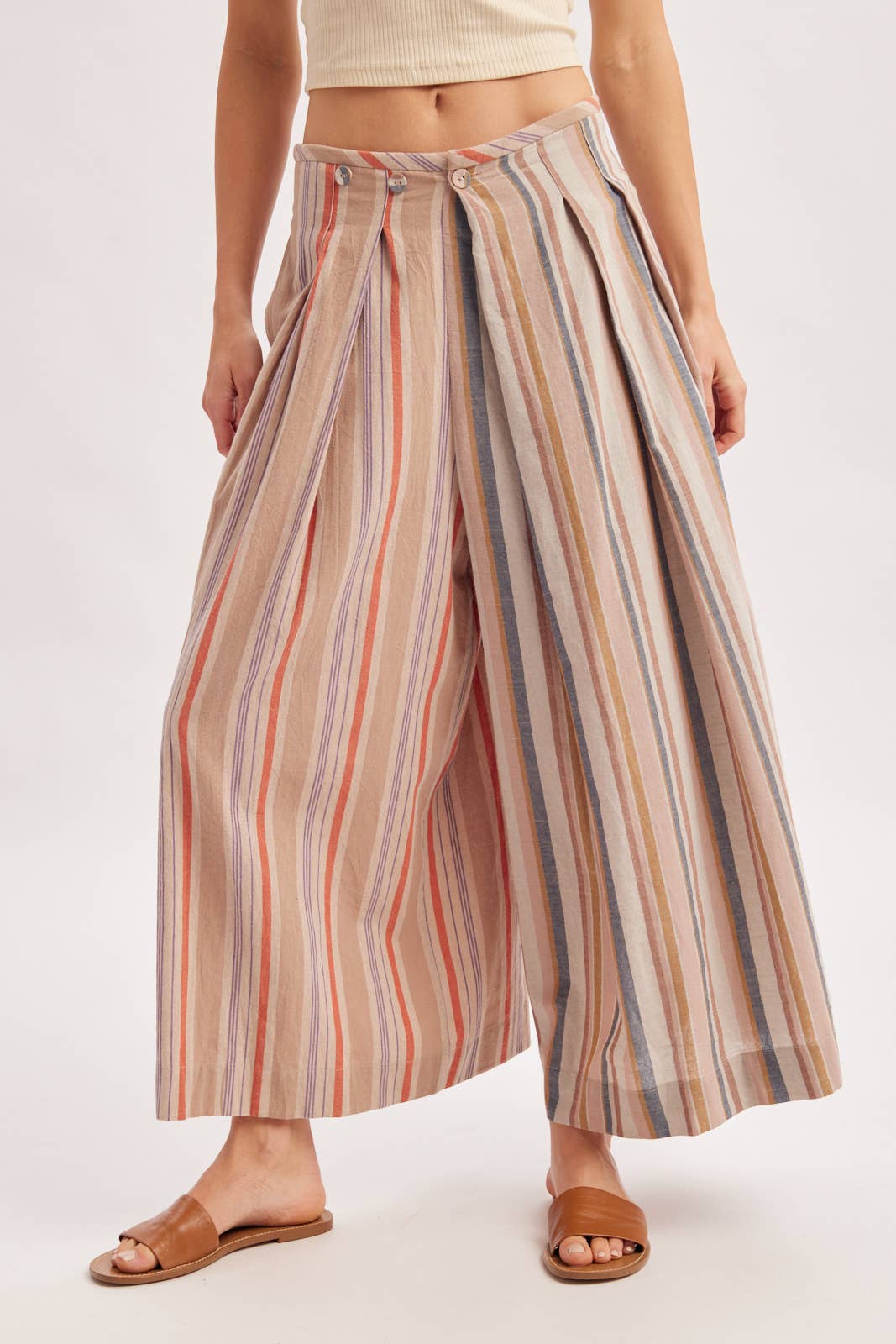 Kai Striped Culotte