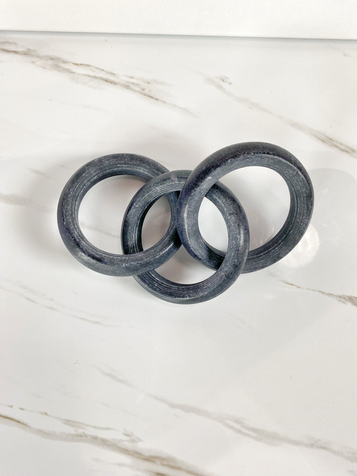 Black Marble Chain Lonk