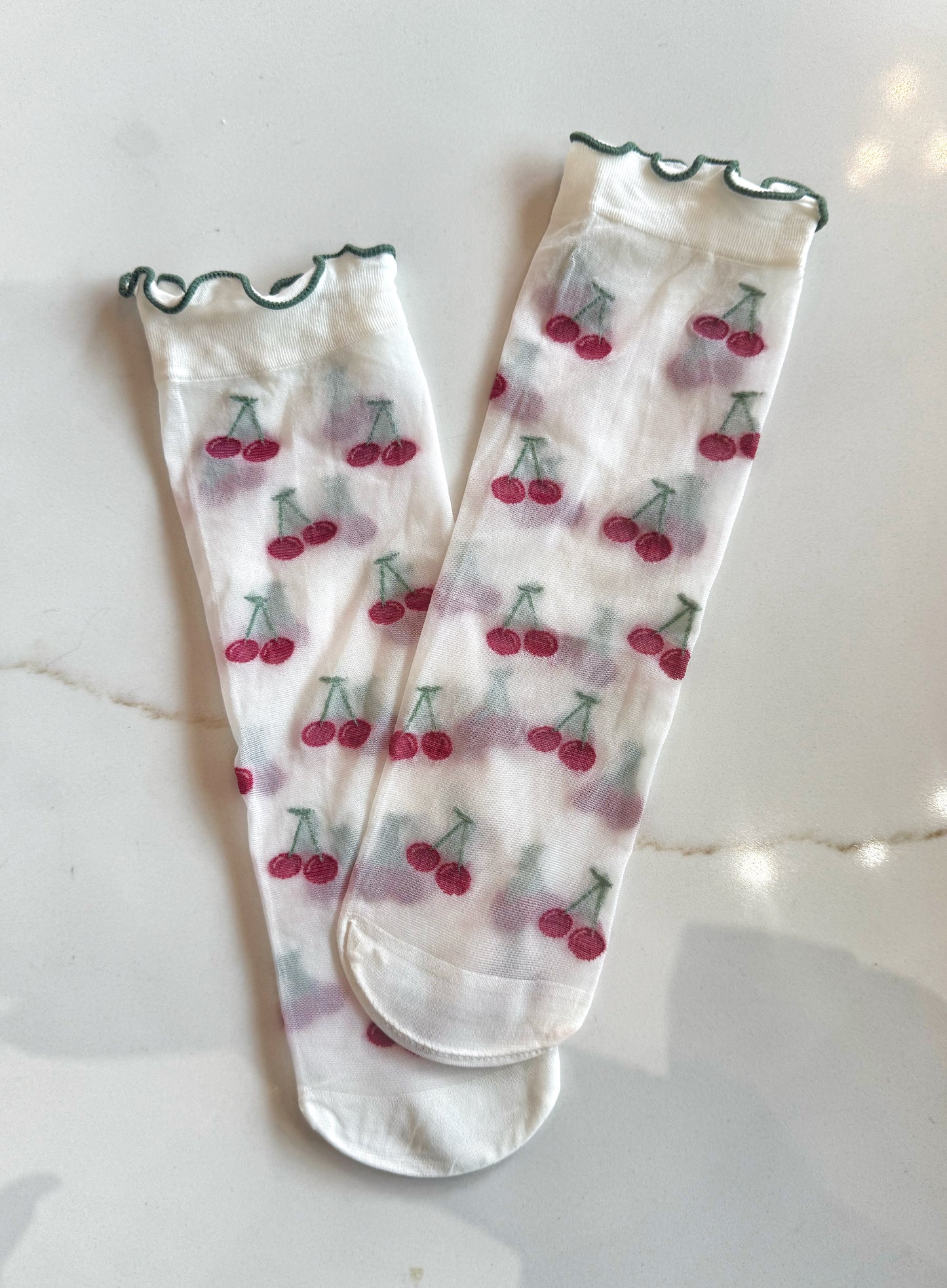 Mesh Ankle Socks